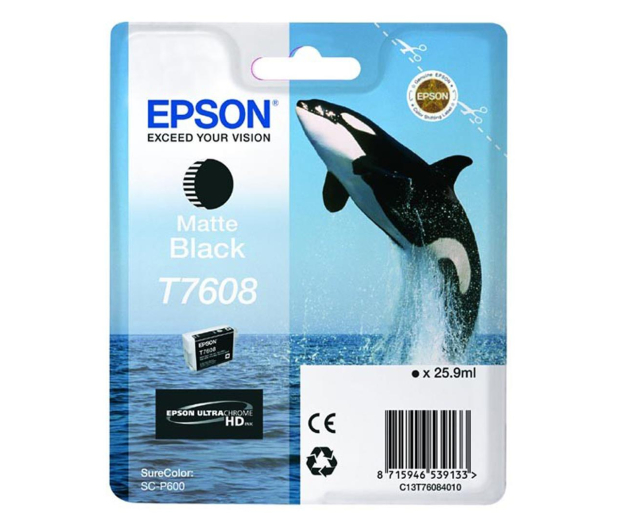 Epson T7608 matte black 25,9ml 1100str. - 248069 - zdjęcie